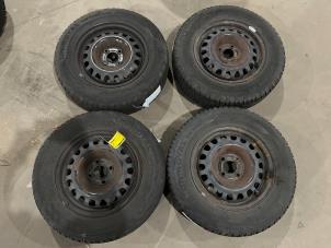 Used Set of wheels + winter tyres Opel Adam 1.2 16V Price € 150,00 Margin scheme offered by F. van den Mosselaar autodemontage