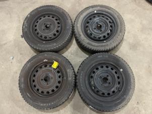 Used Set of wheels + winter tyres Mitsubishi Space Star (A0) 1.2 12V Price € 150,00 Margin scheme offered by F. van den Mosselaar autodemontage