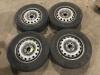 Set of wheels + tyres from a Opel Vivaro, 2000 / 2014 1.9 DTI 16V, Minibus, Diesel, 1.870cc, 74kW (101pk), FWD, F9Q760, 2001-08 / 2014-07 2006
