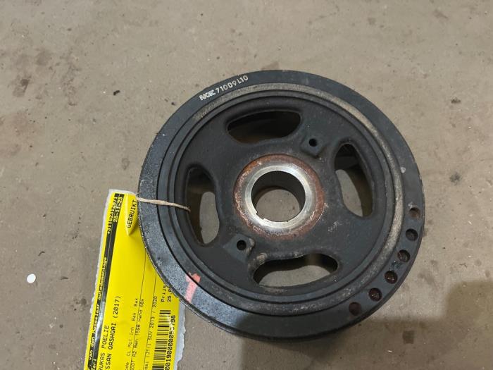 Crankshaft pulley Nissan Qashqai 1.6 DIGT 163 16V MR16DDT