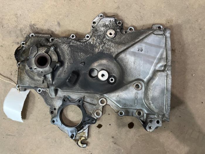 Usagé Couvercle de distribution Kia Venga 1.4 CVVT 16V Prix € 35,00 Règlement à la marge proposé par F. van den Mosselaar autodemontage
