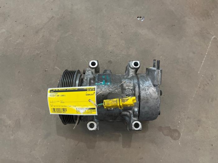 Gebrauchte Klimapumpe Peugeot 206 (2A/C/H/J/S) 1.4 HDi Preis € 50,00 Margenregelung angeboten von F. van den Mosselaar autodemontage