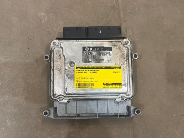 Used Engine management computer Hyundai i30 (FD) 1.6 CVVT 16V Price € 35,00 Margin scheme offered by F. van den Mosselaar autodemontage