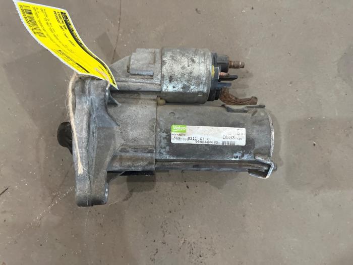 Usagé Démarreur Peugeot 207/207+ (WA/WC/WM) 1.4 Prix € 35,00 Règlement à la marge proposé par F. van den Mosselaar autodemontage