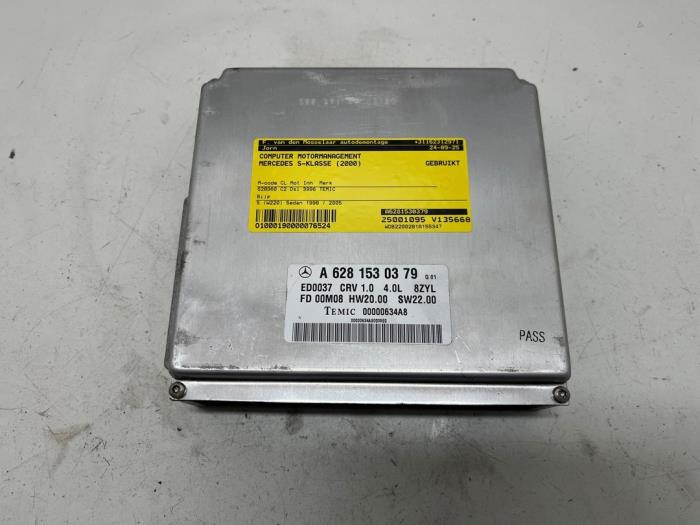 Used Engine management computer Mercedes S (W220) 4.0 S-400 CDI V8 32V Price € 75,00 Margin scheme offered by F. van den Mosselaar autodemontage