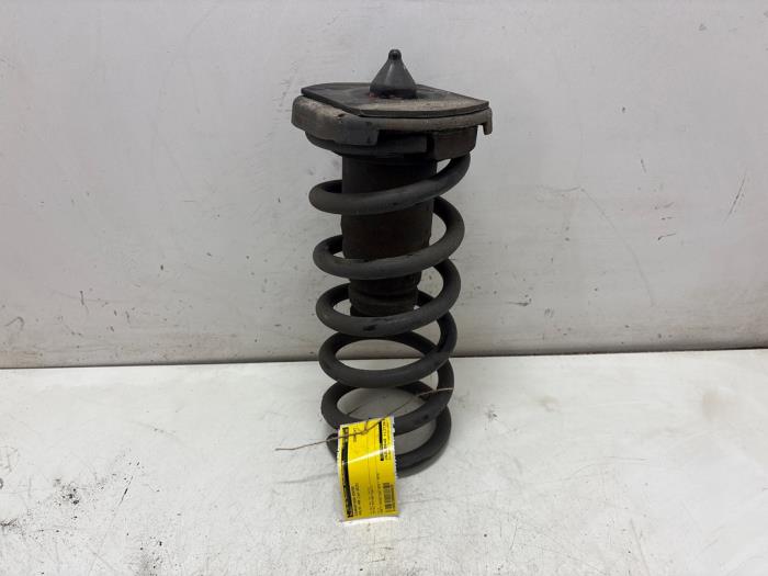Coil spring rubber mount