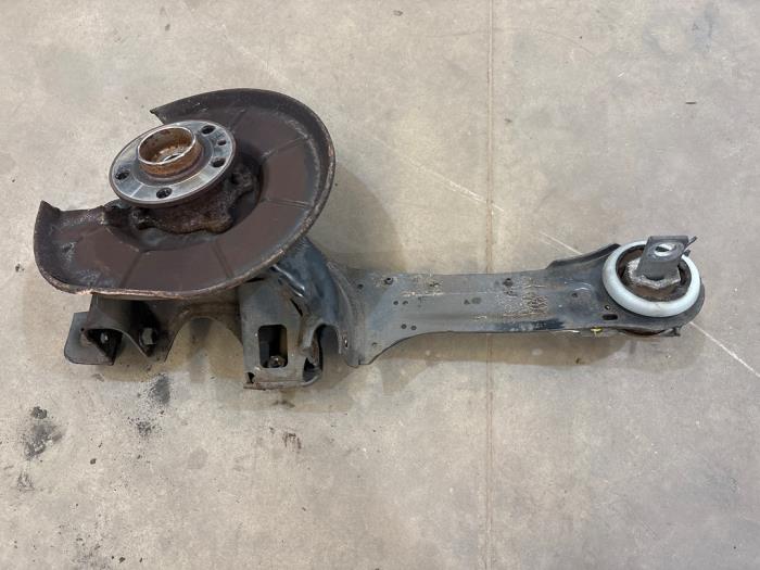 Wheel hub spindle