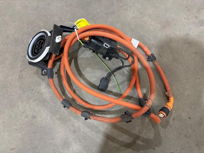 Electric car charge socket