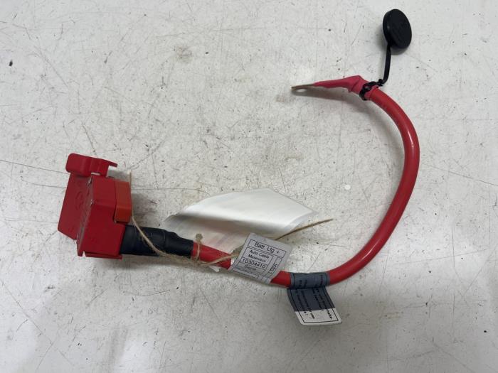 Positive cable battery