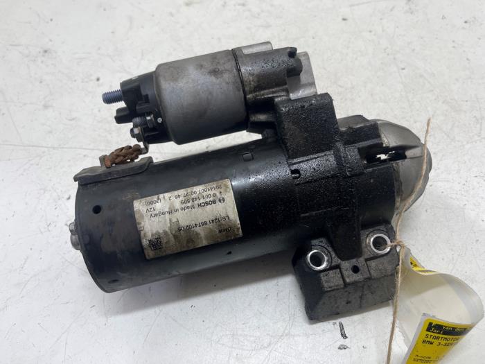 Begagnade Startmotor BMW 3 serie Touring (F31) 318d 2.0 16V Pris € 35,00 Marginaltabell erbjuds av F. van den Mosselaar autodemontage