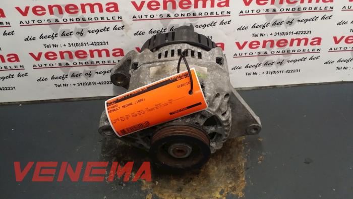 Begagnade Dynamo Renault Megane Coupé (DA) 1.6i Pris € 23,99 Marginaltabell erbjuds av Venema Autoparts