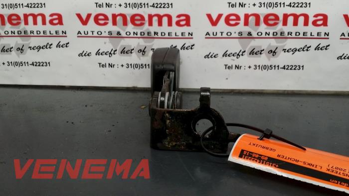 Rear seatbelt buckle, left from a Mercedes-Benz ML II (164/4JG) 3.0 ML-280 CDI 4-Matic V6 24V 2007