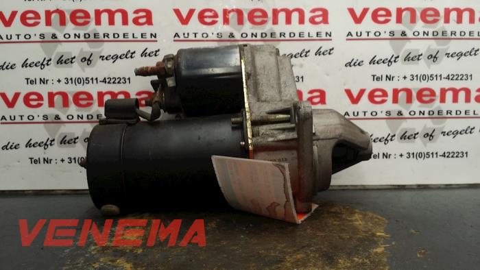 Begagnade Startmotor Chevrolet Nubira (J200) 1.6 16V Pris € 24,99 Marginaltabell erbjuds av Venema Autoparts