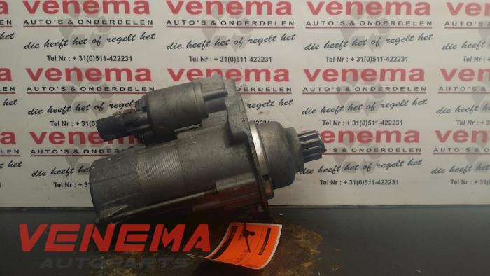Begagnade Startmotor Volkswagen Tiguan (5N1/2) 2.0 TDI DRF 16V 4Motion Pris € 24,99 Marginaltabell erbjuds av Venema Autoparts