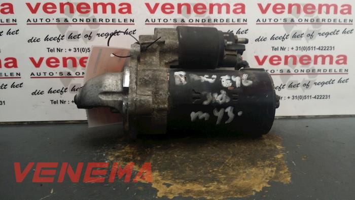 Used Starter BMW 3 serie (E46/4) 316i Price € 37,99 Margin scheme offered by Venema Autoparts