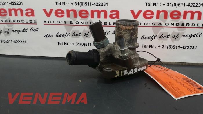 Thermostat housing from a Fiat 500 (312) 0.9 TwinAir 85 2012