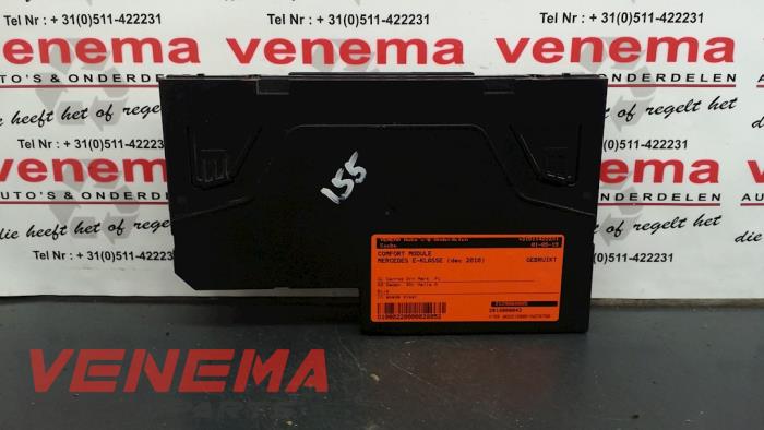 Używane Modul Comfort Mercedes E (W212) E-200 CDI 16V BlueEfficiency,BlueTEC Cena € 75,00 Procedura marży oferowane przez Venema Autoparts