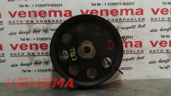Water pump pulley from a Volkswagen Polo V (6R) 1.2 TSI 2016