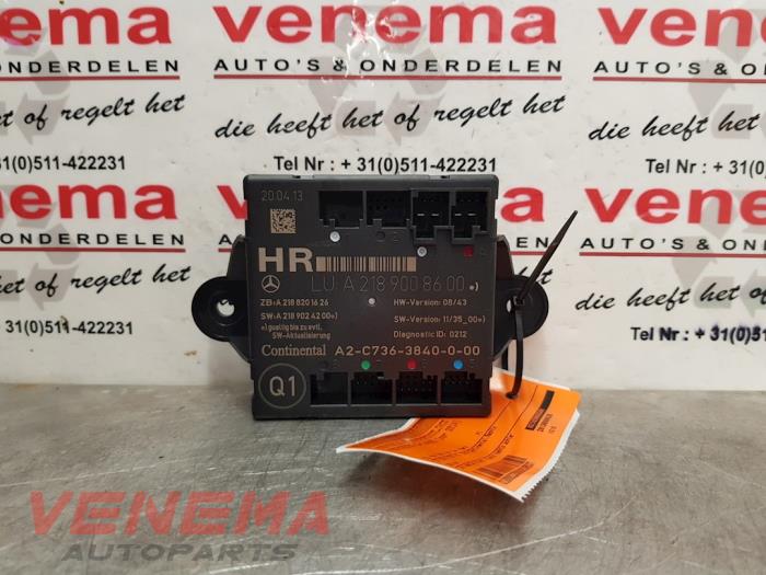 Używane Modul centralnego zamka Mercedes E (W212) E-250 CDI 16V BlueTec Cena € 14,99 Procedura marży oferowane przez Venema Autoparts