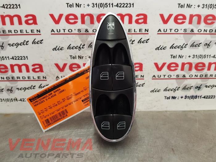 Usados Interruptor combinado de ventanillas Mercedes E (VF211) 2.2 E-220 CDI 16V Precio € 49,99 Norma de margen ofrecido por Venema Autoparts