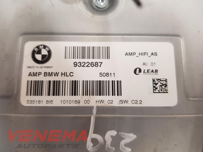 Amplificateur radio d'un BMW 1 serie (F20) 116i 1.6 16V 2015