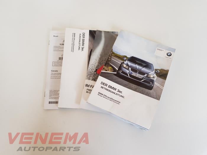 Livret d'instructions d'un BMW 3 serie Touring (E91) 316d 16V 2012