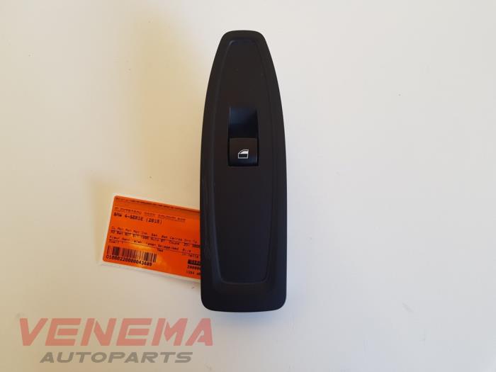 Usados Interruptor de ventanilla eléctrica BMW 4 serie (F32) 428i xDrive 2.0 Turbo 16V Precio € 9,99 Norma de margen ofrecido por Venema Autoparts