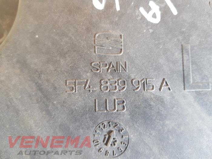 Plaque de protection divers d'un Seat Leon (5FB) 2.0 TDI Ecomotive 16V 2014