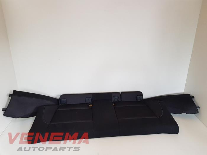 Rear bench seat cushion from a BMW 1 serie (E81) 118i 16V 2010
