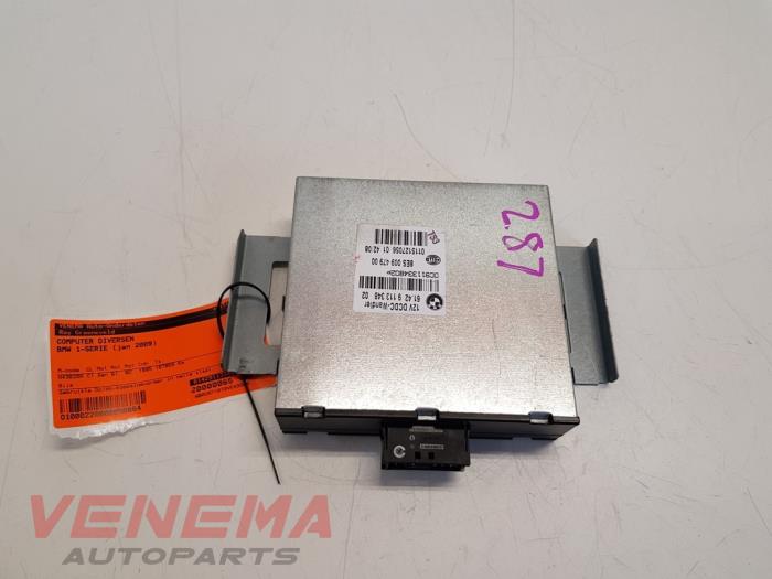 Ordinateur divers BMW 1 serie (E81), 2006 / 2012 120i 16V, Hatchback, 2-dr, Petrol, 1.995cc, 110kW (150pk), N43B20A, 2004-09 / 2012-09 (Occasion)