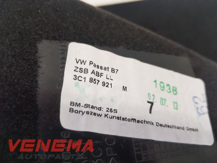 Elément tableau de bord d'un Volkswagen Passat Variant (365) 1.6 TDI 16V Bluemotion 2014