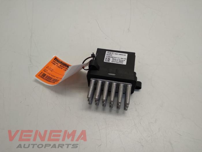 Heater blower motor resistor