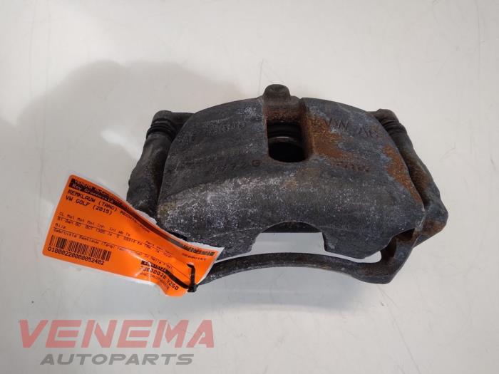 Gebrauchte Bremszange rechts vorne Volkswagen Golf VII (AUA) 1.4 TSI 16V Preis € 9,99 Margenregelung angeboten von Venema Autoparts