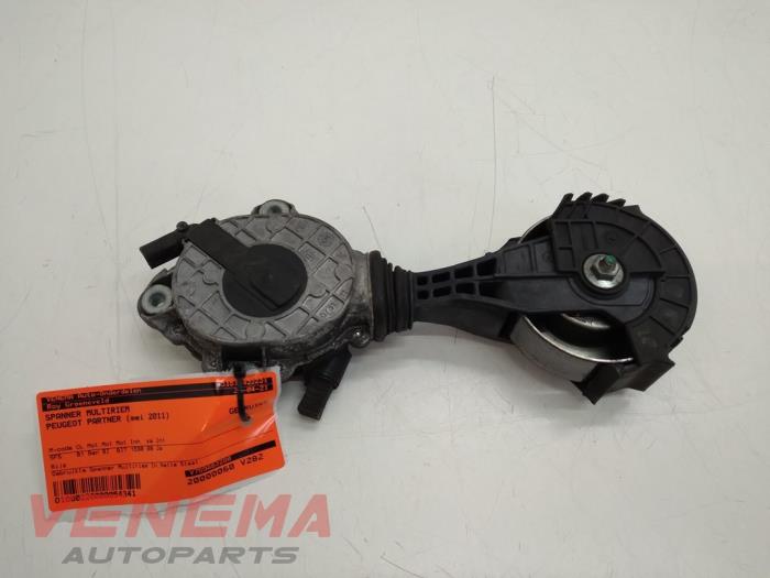 Usados Tensor correa múltiple Peugeot Partner Tepee (7A/B/C/D/E/F/G/J/P/S) 1.6 VTI 120 16V Precio € 24,99 Norma de margen ofrecido por Venema Autoparts