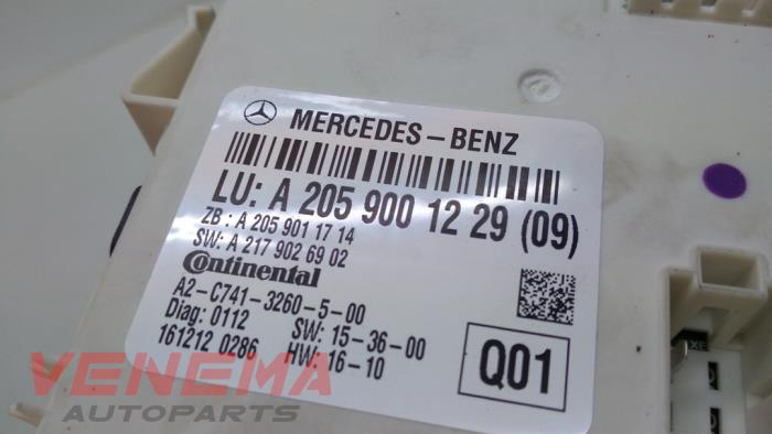 Sterownik dachu cabrio z Mercedes-Benz C (R205) C-63 AMG 4.0 V8 Biturbo 2018