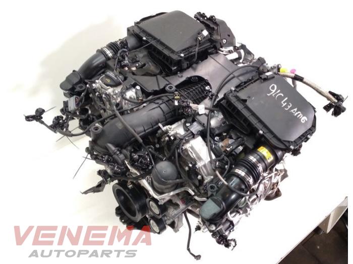 Engine from a Mercedes-Benz GLC (X253) 3.0 43 AMG V6 Turbo 4-Matic 2018