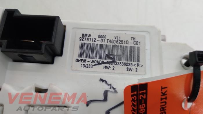 Heater resistor from a BMW 3 serie Touring (F31) 316d 2.0 16V 2013