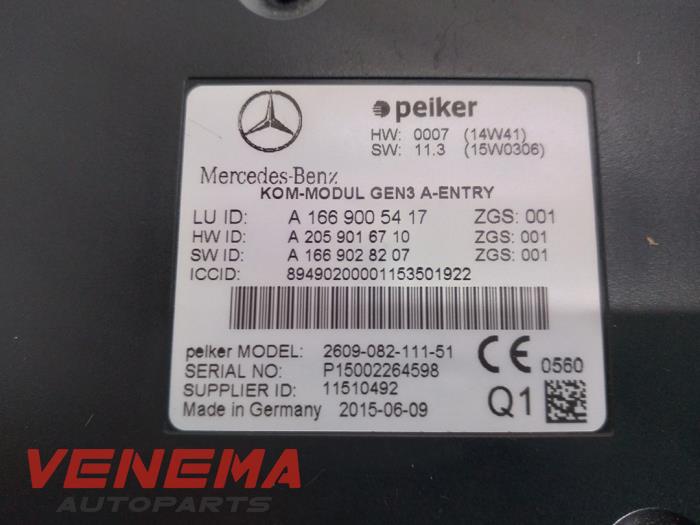 Modul (rózne) z Mercedes-Benz E (W212) E-220 CDI 16V BlueEfficiency,BlueTEC 2015