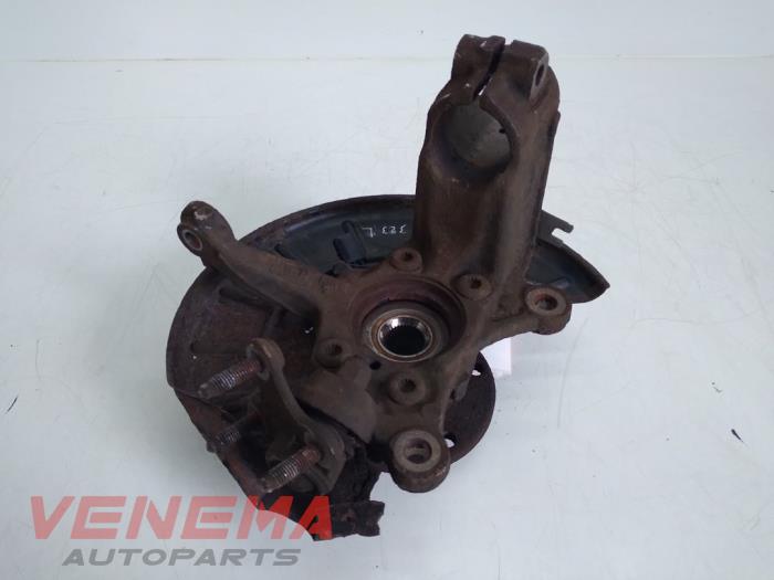 Knuckle, front left from a Volkswagen Touran (1T1/T2) 1.6 FSI 16V 2005