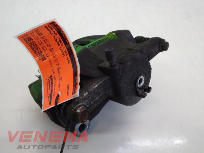 Front brake calliper, left from a Renault Kadjar (RFEH) 1.2 Energy TCE 130 2018