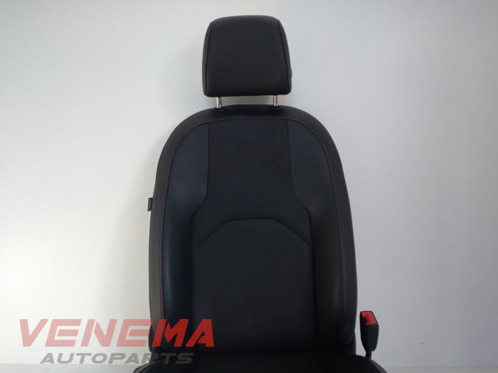 Asiento derecha de un Seat Leon (5FB) 1.4 TSI 16V 2016