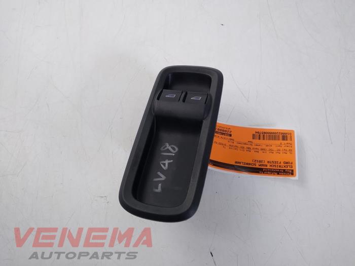 Usados Interruptor de ventanilla eléctrica Ford Fiesta 6 (JA8) 1.4 TDCi Precio € 14,99 Norma de margen ofrecido por Venema Autoparts