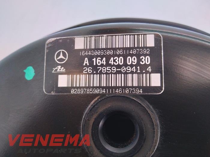 Wspomaganie hamulców z Mercedes-Benz ML II (164/4JG) 3.5 350 4-Matic V6 24V 2007