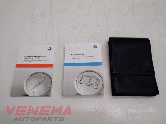 Używane Instrukcja Volkswagen Golf VII Variant (AUVV) 1.6 TDI 4Motion 16V Cena € 29,99 Procedura marży oferowane przez Venema Autoparts