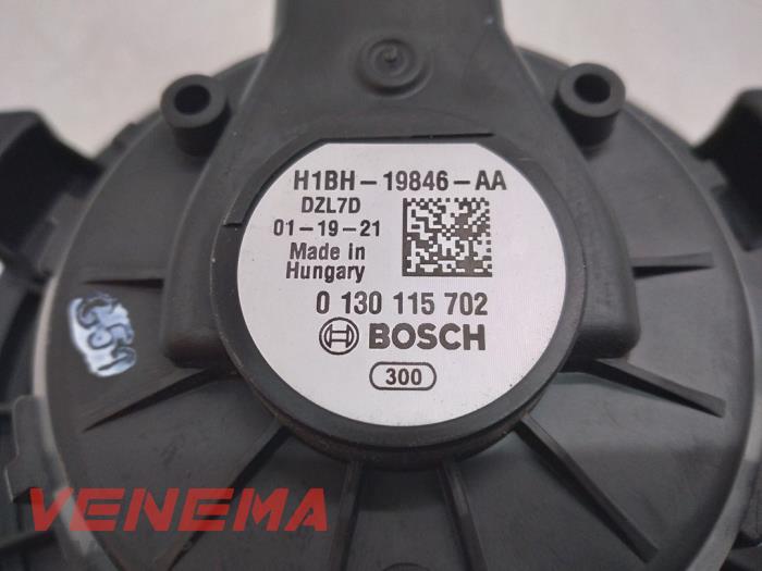 Heating and ventilation fan motor from a Ford Fiesta 7 1.0 EcoBoost 12V 2019
