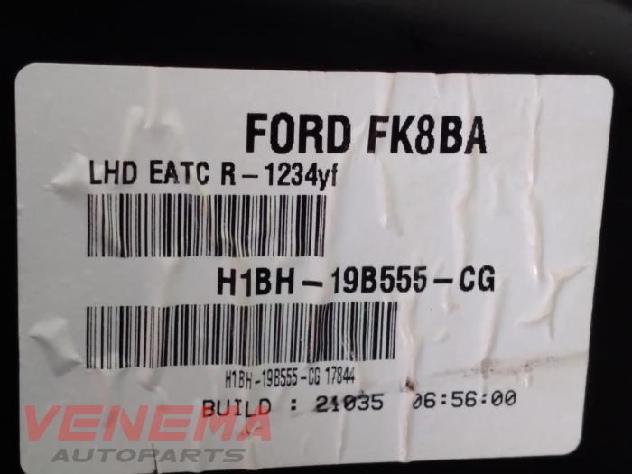 Heizgehäuse van een Ford Fiesta 7 1.0 EcoBoost 12V 2019