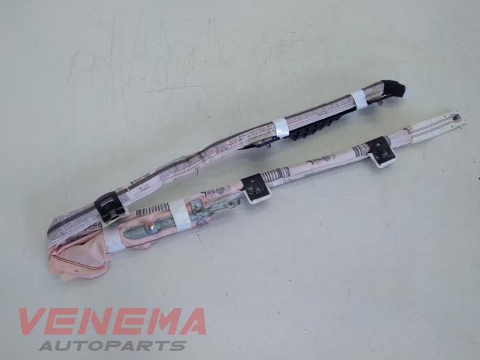 Roof curtain airbag, left from a Volkswagen Polo VI (AW1) 1.0 TSI 12V 2018