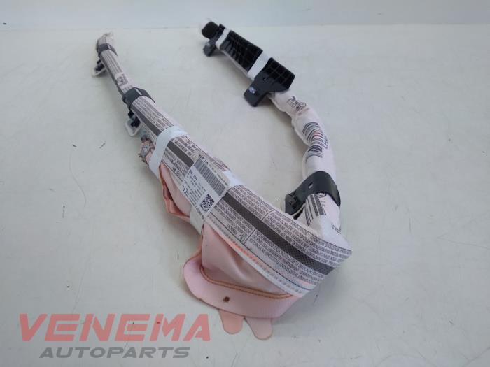Roof curtain airbag, left from a Volkswagen Polo VI (AW1) 1.0 TSI 12V 2018