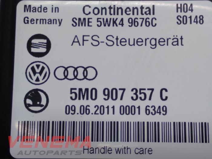 Module d'éclairage en virage d'un Volkswagen Golf VI (5K1) 2.0 GTI 16V 2012