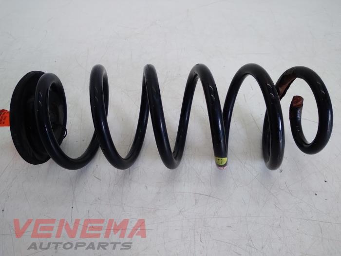 Coil spring rubber mount
